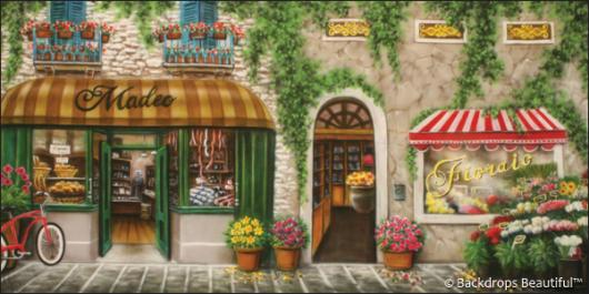 Backdrops: Italian Street Scene 7