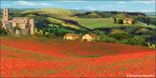 Backdrops: Tuscany 1A