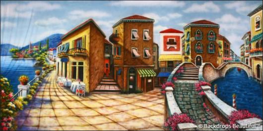 Backdrops: Italian Street Scene 6