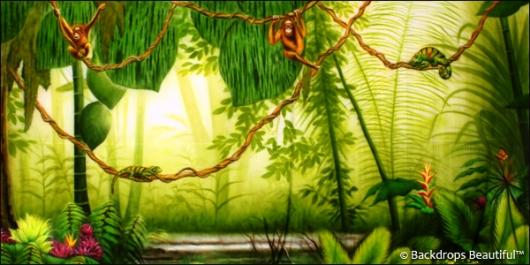 Backdrops: Forest  1B Lake Fauna