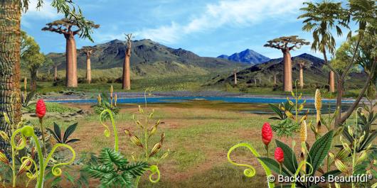 Backdrops: Jurassic Landscape 2