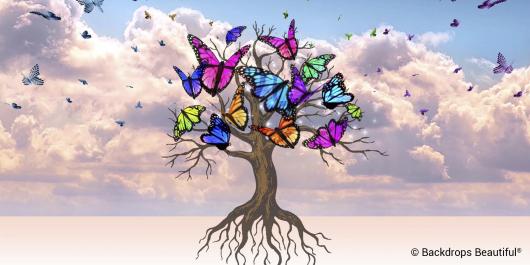 Backdrops: Butterfly Tree 1