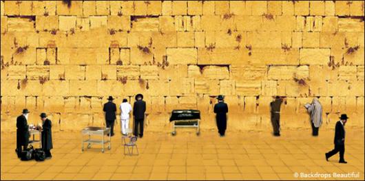 Backdrops: Jerusalem Wall 2b