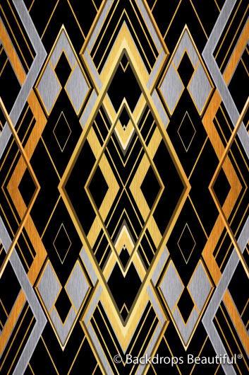 Backdrops: Art Deco  7A Diamonds Digital