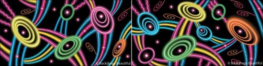 Backdrops: Neon Lights  7 Panel (Alt View)