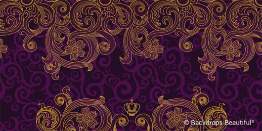 Backdrops: Swirls 3 Gold (Alt View)