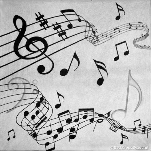 Backdrops: Musical Notes 2