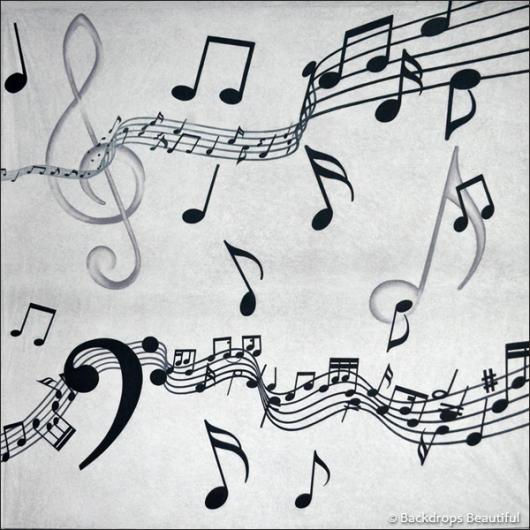 Backdrops: Musical Notes 3