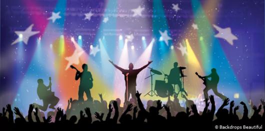 Backdrops: Rock Concert 2