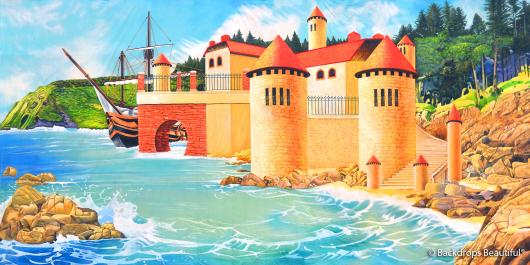 Backdrops: Castle 7 Coastal