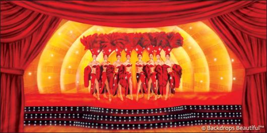 Backdrops: Stage Showgirls 3B