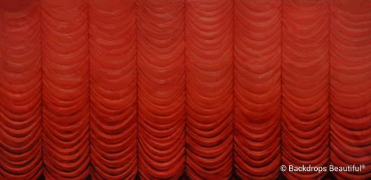 Backdrops: Austrian Drapes Red 3