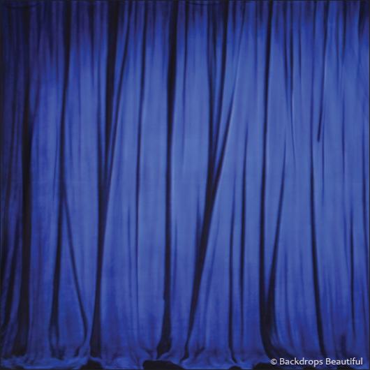 Backdrops: Drapes Blue 8A