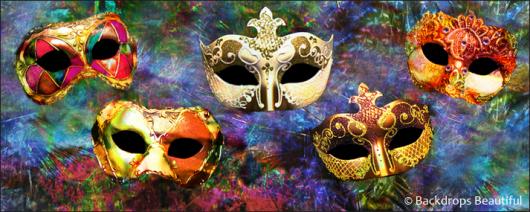 Backdrops: Masks 12B