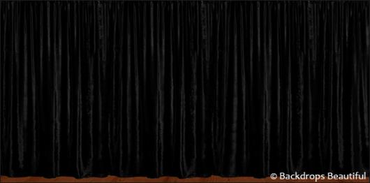 Backdrops: Drapes Black