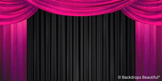 Backdrops: Drapes Pink 1