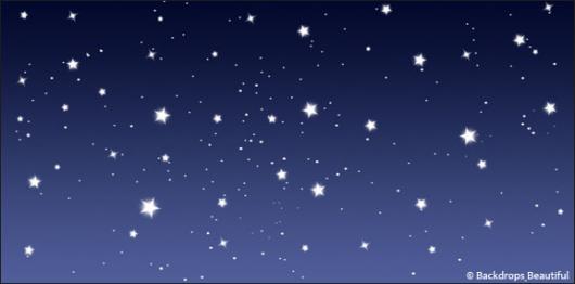 Backdrops: Starry Sky 1 Blue