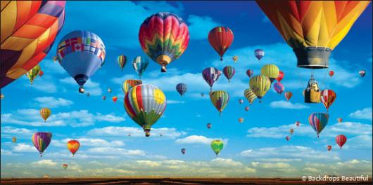 Backdrops: Balloons Parade