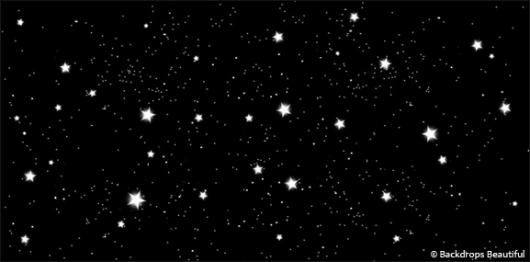 Backdrops: Starry Sky 2 Black