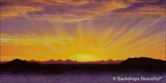 Backdrops: Sunset Sky 11