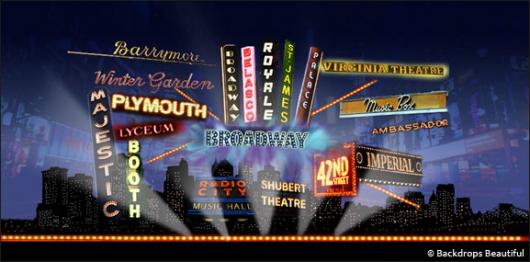 Backdrops: Broadway  3A