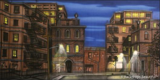 Backdrops: Back Alley 2