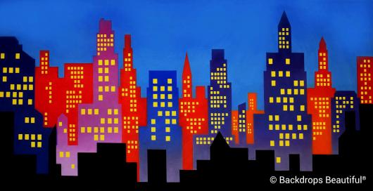 Backdrops: City Skyline 17