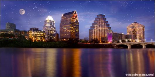 Backdrops: Austin Skyline 1