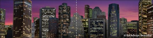 Backdrops: City Skyline  6 Panel A