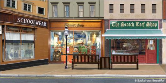 Backdrops: Shopfront 1