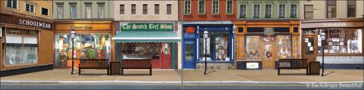 Backdrops: Shopfront 2 Panel