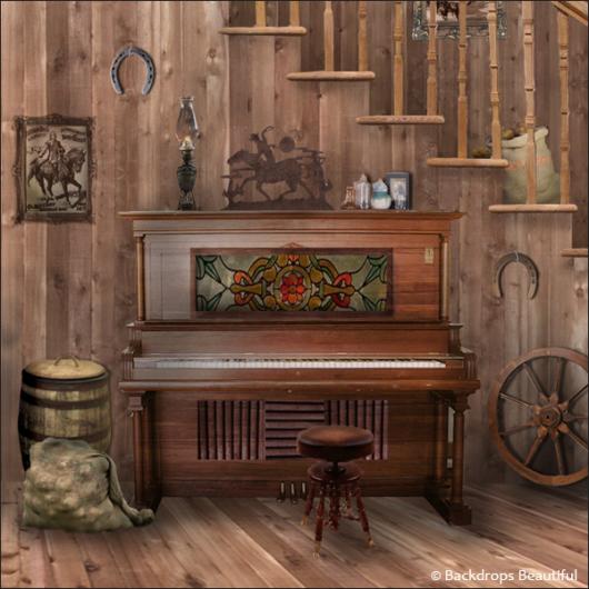 Backdrops: Saloon 1B