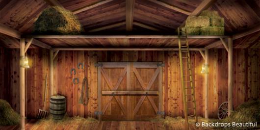 Backdrops: Barn 6 Interior