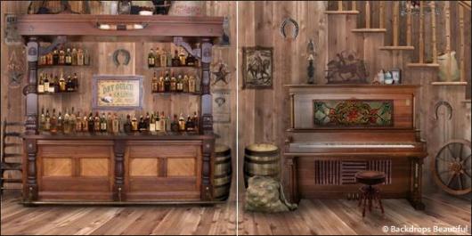 Backdrops: Saloon 1 Panel