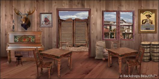 Backdrops: Saloon 3A