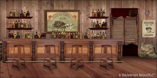 Backdrops: Saloon 3B