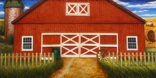 Backdrops: Barn 9 Exterior