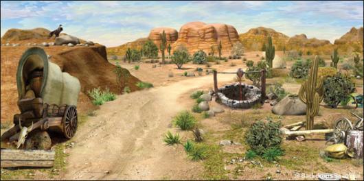 Backdrops: Western Scene