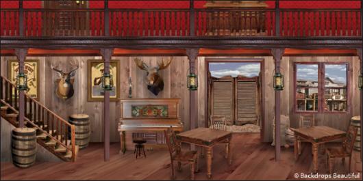 Backdrops: Saloon 2A