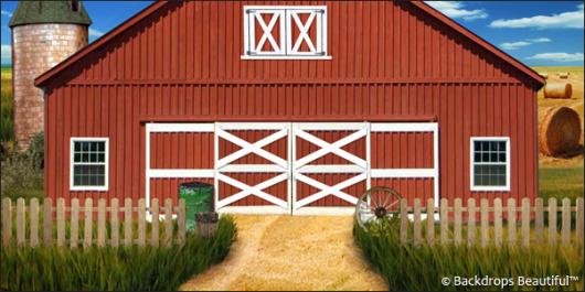 Backdrops: Barn 8 Exterior