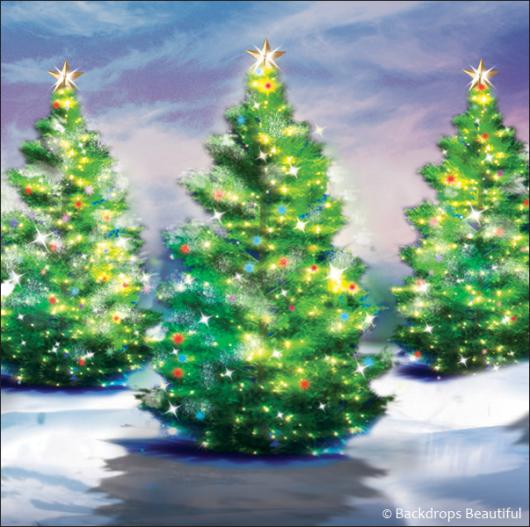 Backdrops: Xmas Trees 6