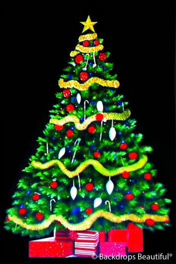 Backdrops: Xmas Growing Tree  6