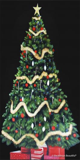 Backdrops: Xmas Growing Tree  2