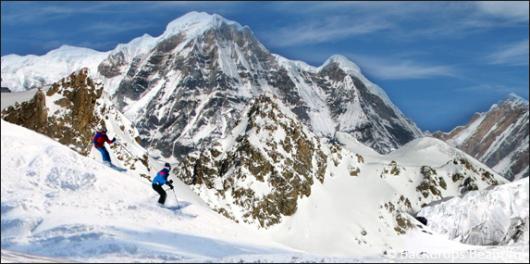 Backdrops: Snow Mountain 2A