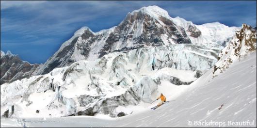 Backdrops: Snow Mountain 2B