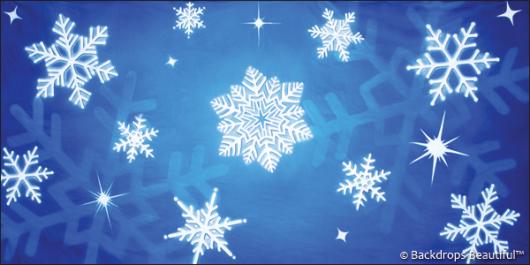 Backdrops: Snowflakes 6