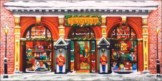 Backdrops: Xmas Toy Store 1