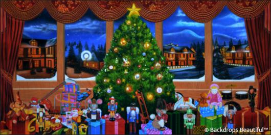 Backdrops: Xmas Nutcracker 3C